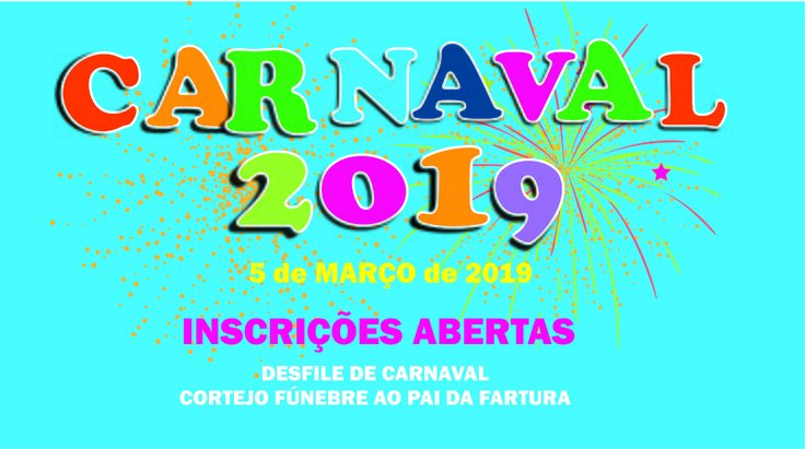 Carnaval 2019 inscri  es abertas 1 736 2500