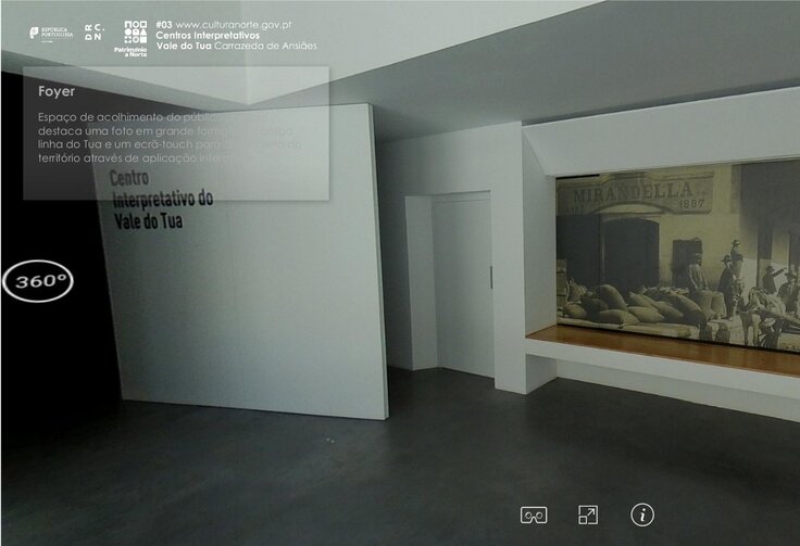 DRCN . Centro Interpretativo do Vale do Tua360_hall