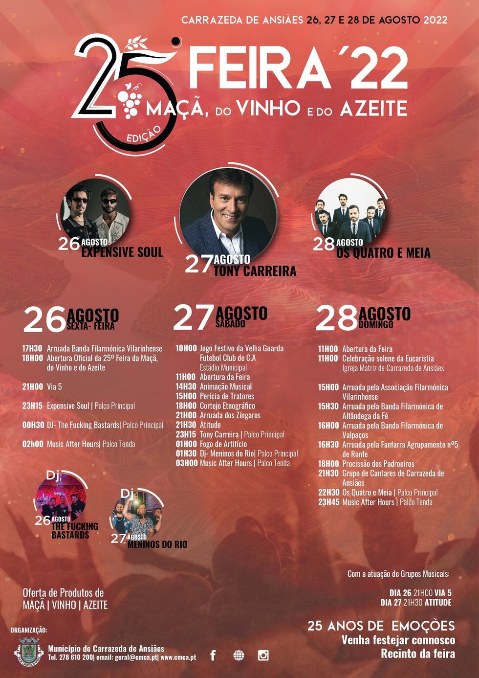 cartaz feira da ma&ccedil;a 2022 programa