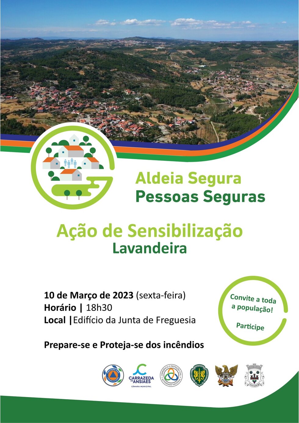 Aldeias seguras- Cartazes aldeias_Lavandeira