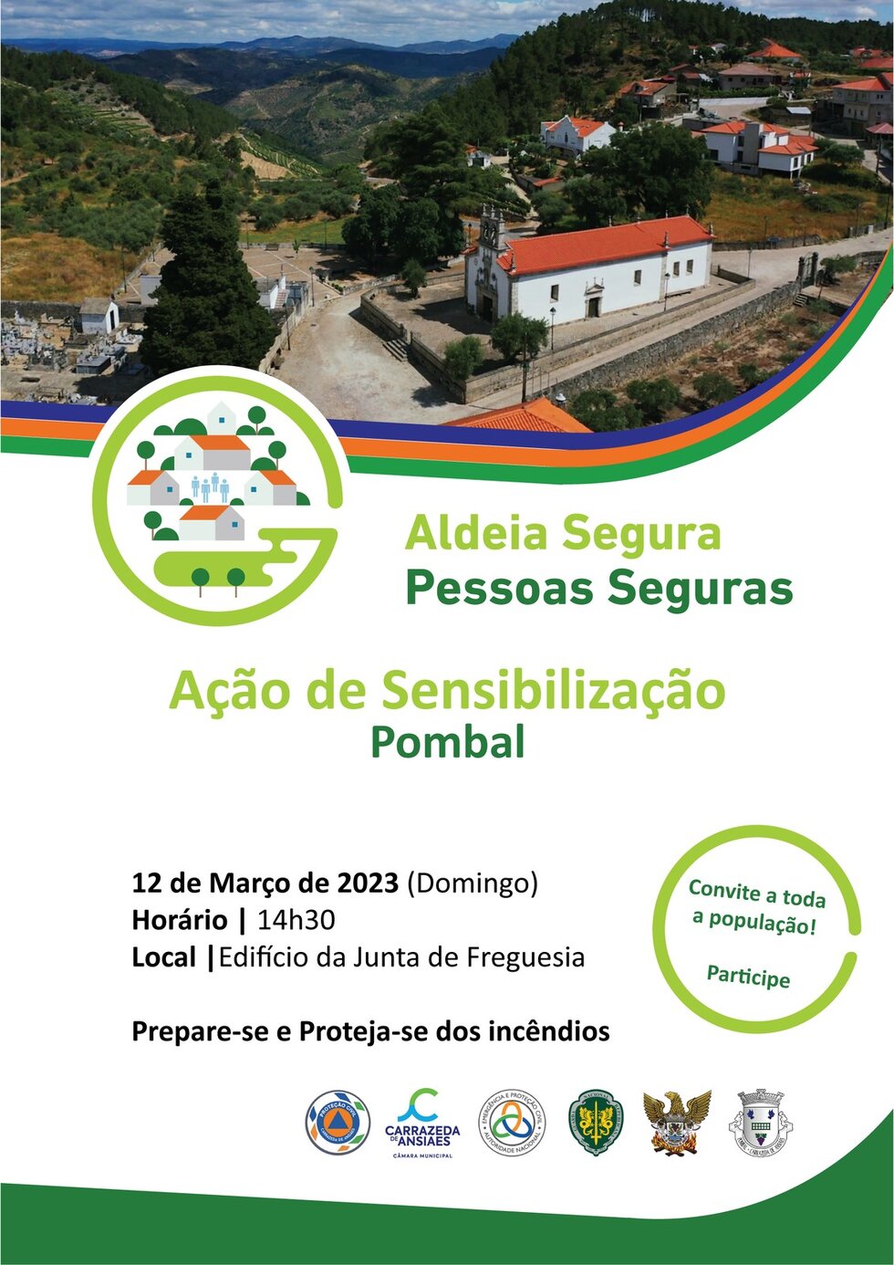 Aldeias seguras- Cartazes aldeias_Pombal